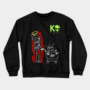 KVLI3N ''R.I.P. K.W.'' Crewneck Sweatshirt